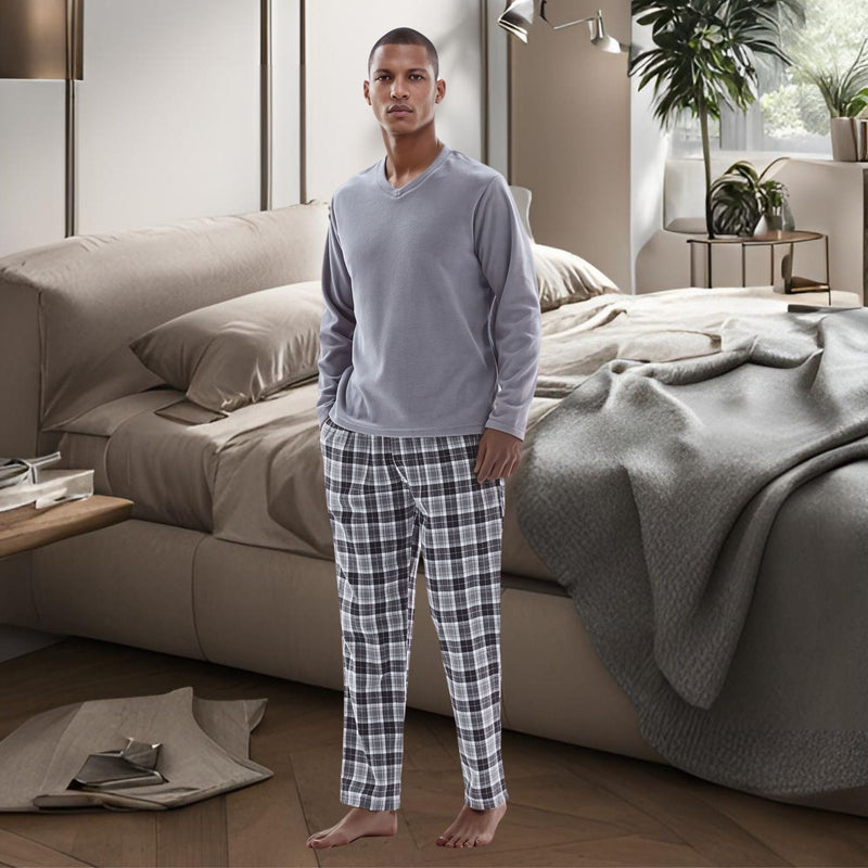 "Upgrade Your Nighttime Game: The Ultimate Guide to Men's Pyjama Pants Loungewear Sets" - SaneShoppe