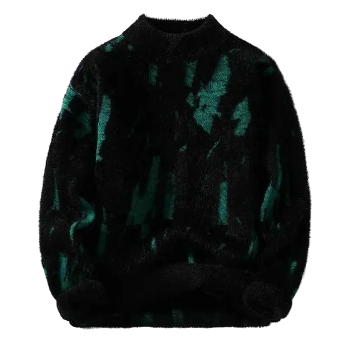 Fashion Sweaters/Male Loose Casual Knitted Pullover Round Neck Sweaters M-3XL