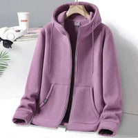 Outdoor Polar Fleece Hoodie Jacket for Men and Women