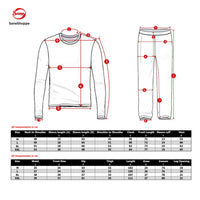 SaneShoppe-Men's Check Cotton Pyjama Set with Fleece Top, 3-Piece White/Red
