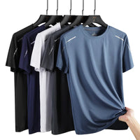 SaneShoppe-Men's Quick Dry Hiking T-shirt for Outdoor Sports by CHRLCK
