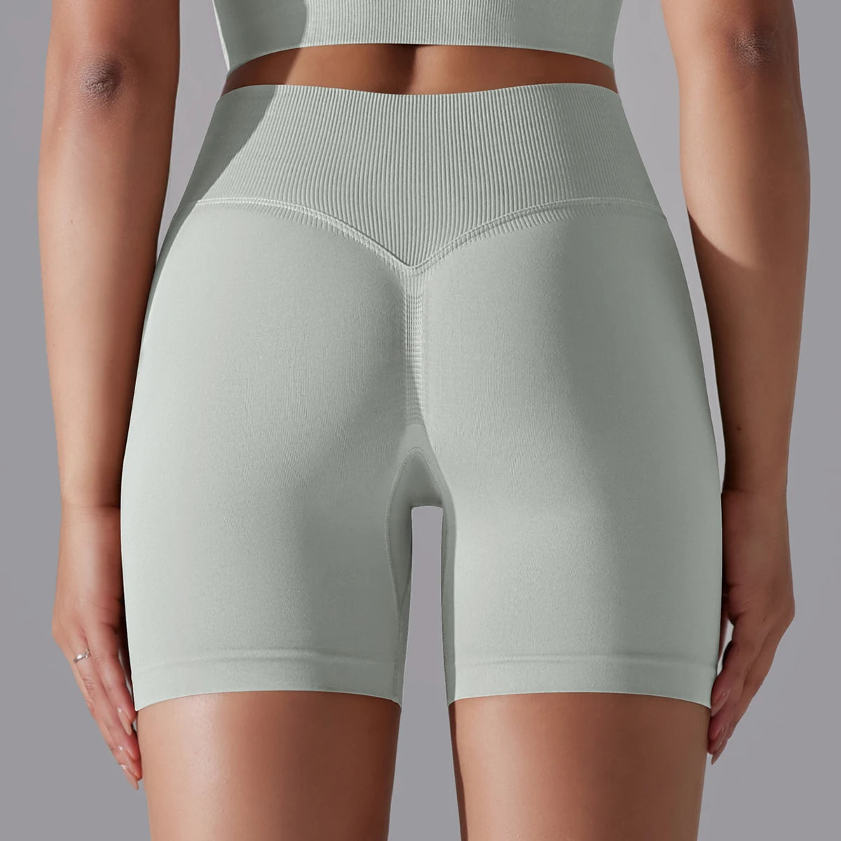 SaneShoppe - High Waist Yoga Shorts - Lift & Sculpt Fitness Butt - Sportswear for Women