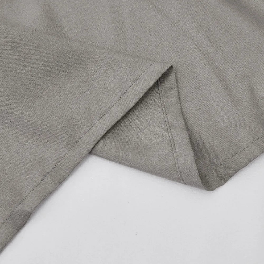 Bed Skirt Ruffles Wrap Around Style Elastic Washable Bed Dust Cover Solid Color Bed Protector for Hotels