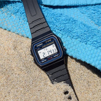 Casio F91W Retro Waterproof Watch - Fashionable Simple Small Square LCD Display Electronic Timepiece