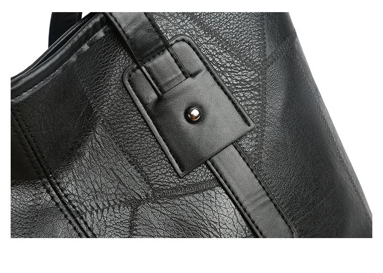 Trendy Large Capacity Tote Bag for Women - Horizontal Square Zipper Single Shoulder Handbag