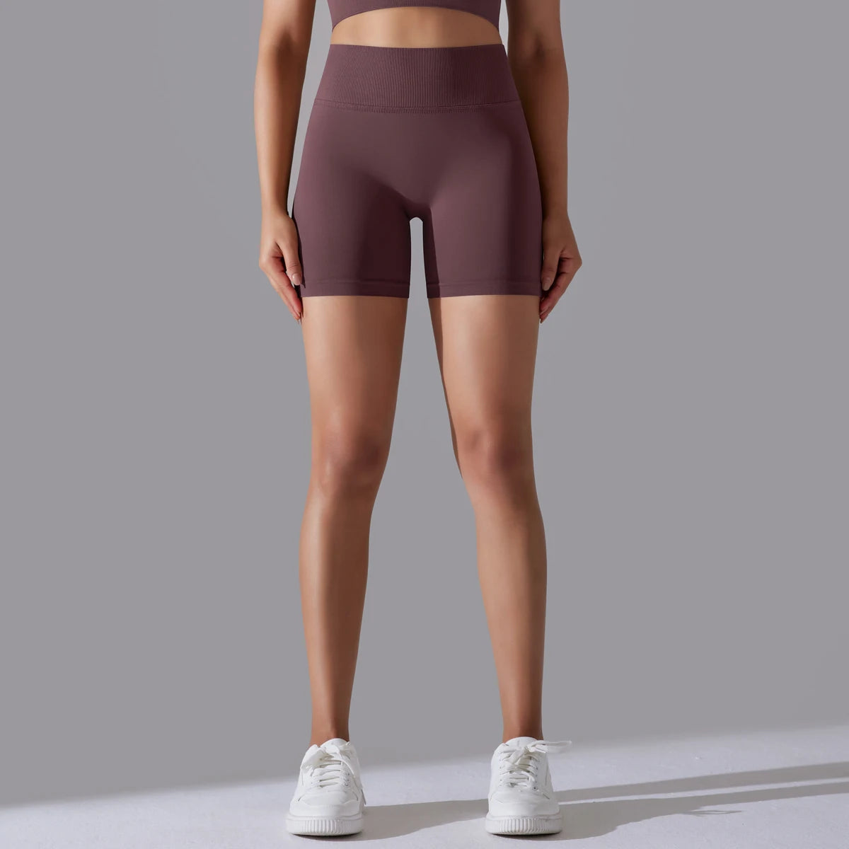 SaneShoppe High Waist Yoga Shorts - Lift & Sculpt Fitness Butt - Sportswear for Women