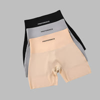 Safety Shorts Plus Size Seamless Underwear for Women - 3PCS Plus Size Seamless Safety Shorts