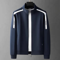 Spring Autumn New Men's Cotton Sports Suit Stand Collar Sweatshirt Casual Stylish Cardigan Jacket Pants Men sets
