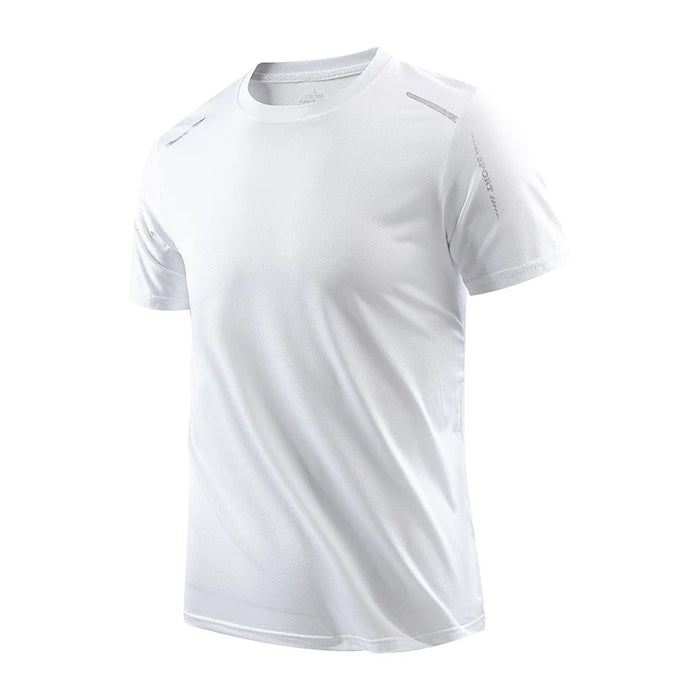 SaneShoppe-Men's Quick Dry Hiking T-shirt for Outdoor Sports by CHRLCK