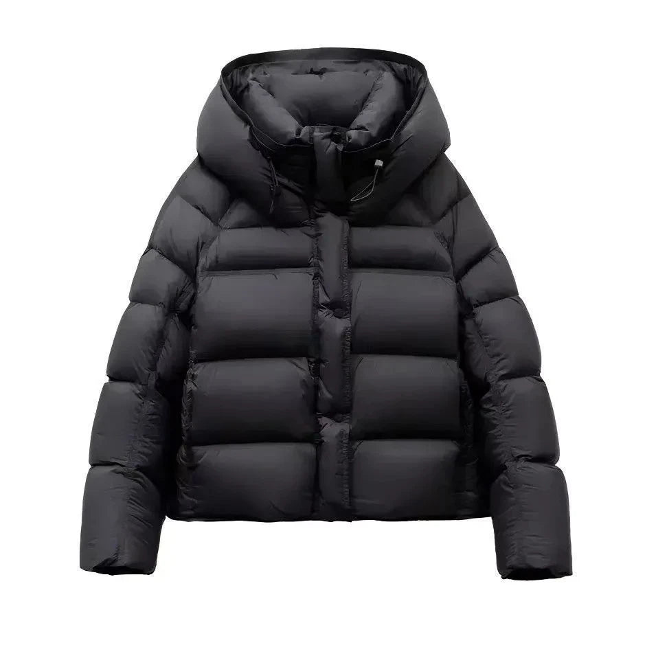 SaneShoppe-New 2025 Women Cotton Padded Parkas - Korean Winter Coat
