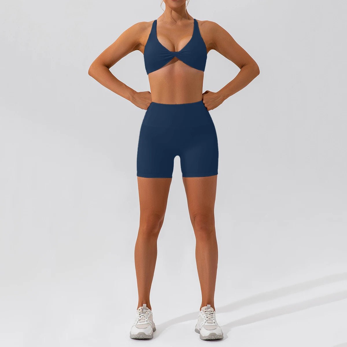 SaneShoppe-Women's Yoga Gym Set 2PCS Quick-Drying Sports Suit Long Sleeve Running Workout