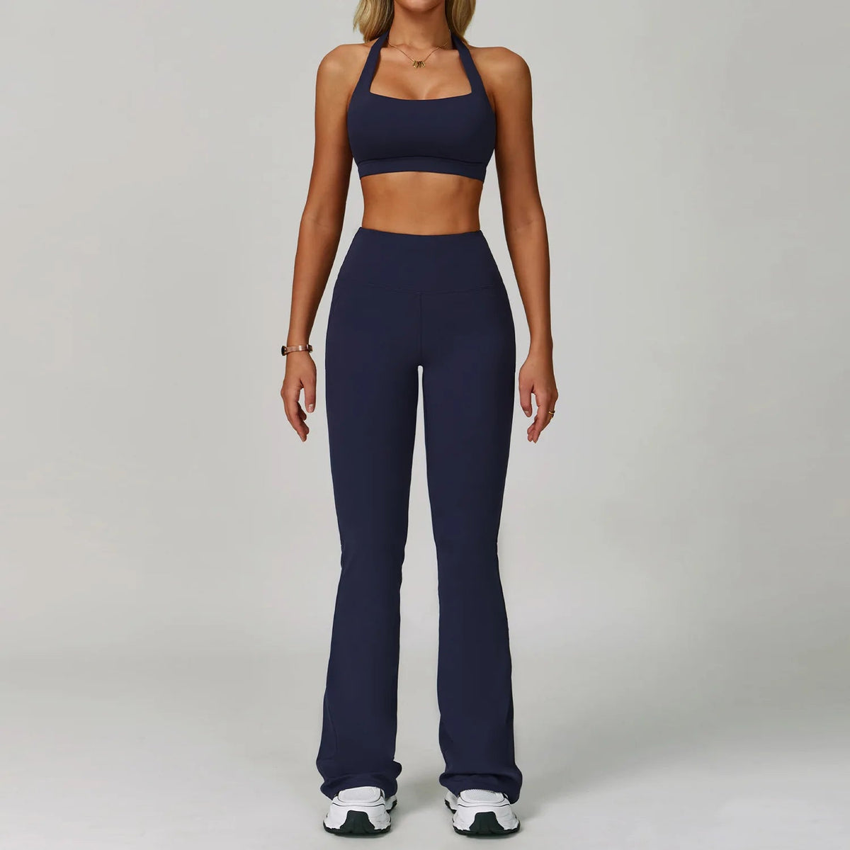 SaneShoppe-Women's Yoga Gym Set - Sports Bra & High Waist Leggings - Fitness Workout Outfit