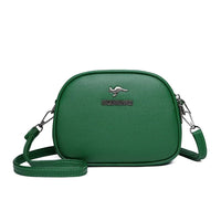 SaneShoppe-Luxury Crocodile PU Leather Women's CrossBody Bag with Zipper Pockets