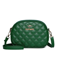 SaneShoppe-Luxury Crocodile PU Leather Women's CrossBody Bag with Zipper Pockets