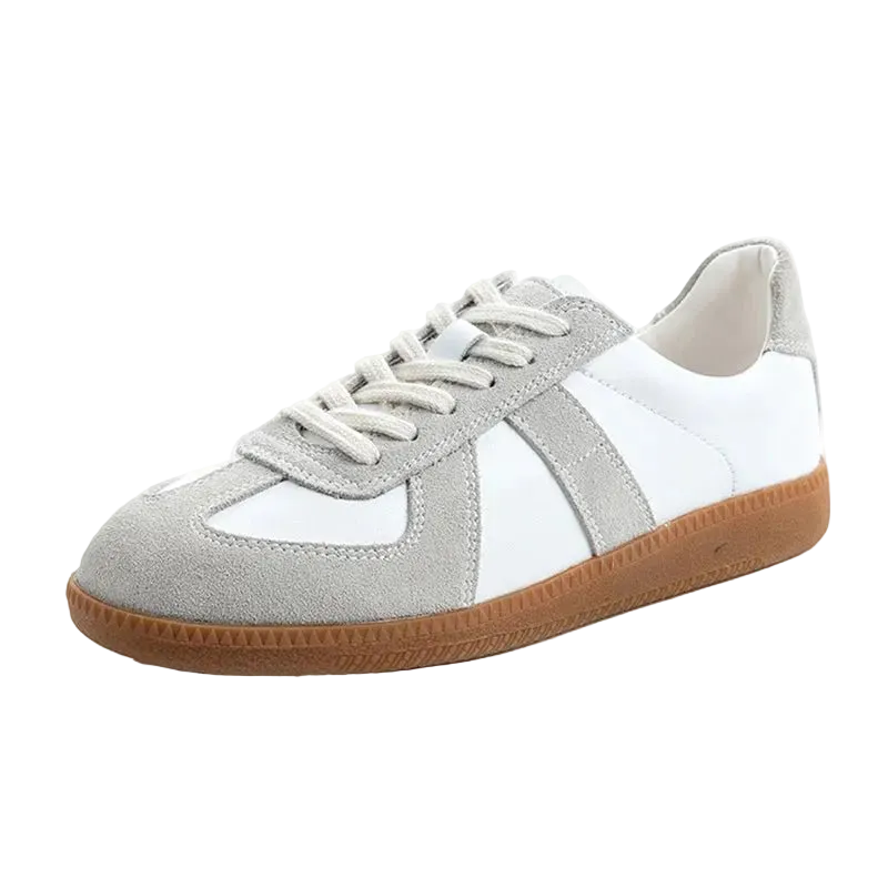 SaneShoppe-Women's 2026 New Genuine Leather Sneakers Casual Spring Flat Shoes