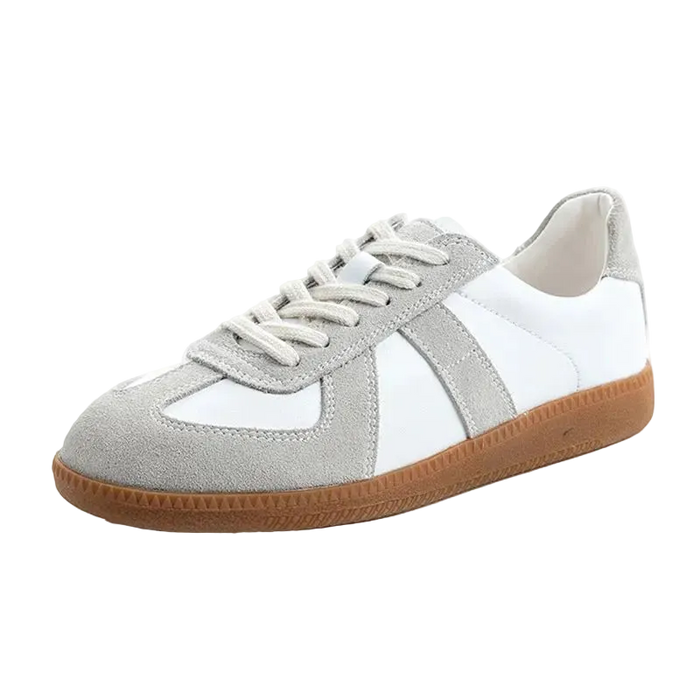SaneShoppe-Women's 2026 New Genuine Leather Sneakers Casual Spring Flat Shoes