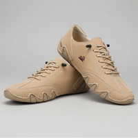 SaneShoppe-Men's Lightweight Fashion Ankle Boots for Casual Walking and Driving