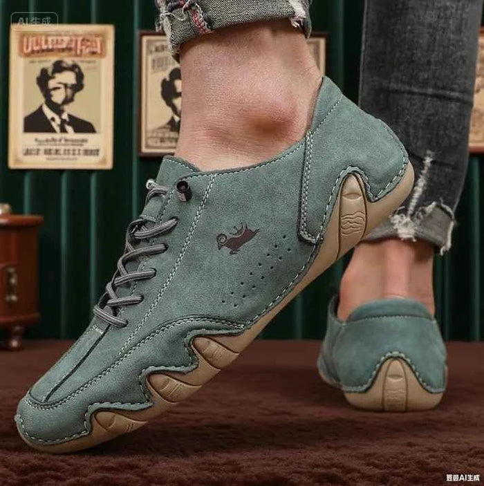 SaneShoppe-Men's Lightweight Fashion Ankle Boots for Casual Walking and Driving