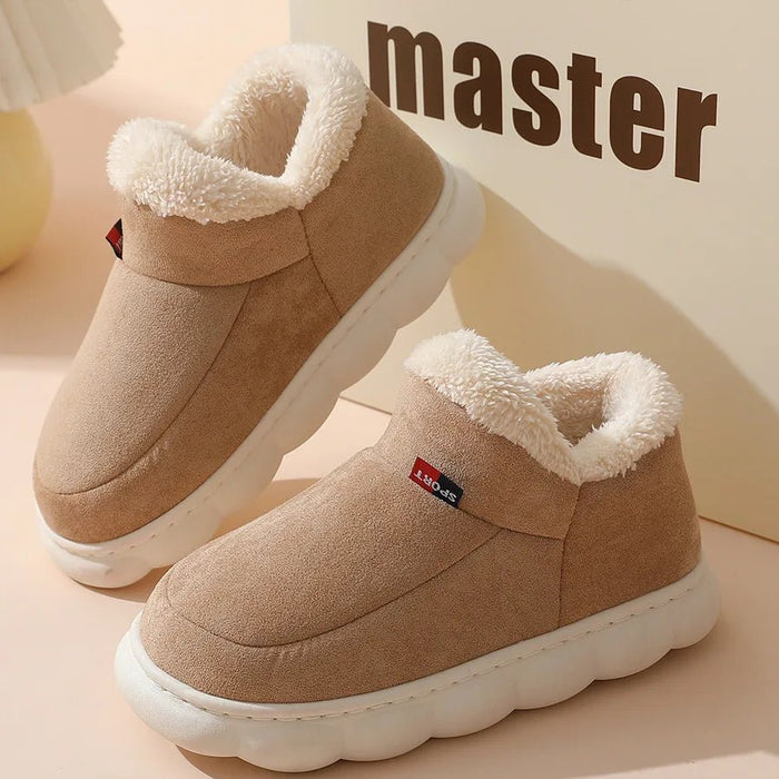 SaneShoppe-Asgard Winter Cozy Slippers For Women Men - Anti-skid Fur Snow Boots