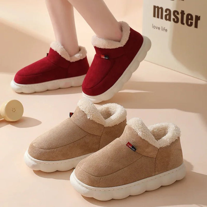 SaneShoppe-Asgard Winter Cozy Slippers For Women Men - Anti-skid Fur Snow Boots