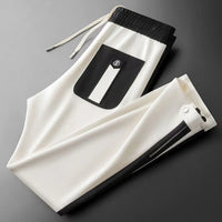 SaneShoppe-Men's Skinny Sweatpants Cotton Track Pants for Casual Sportswear