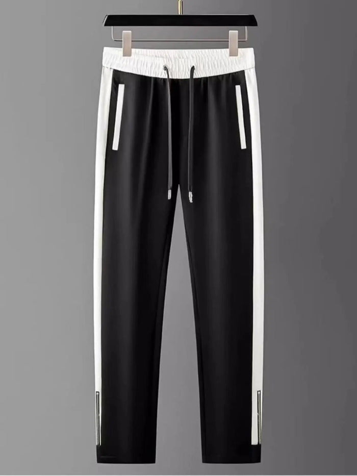 SaneShoppe-Men's Skinny Sweatpants Cotton Track Pants for Casual Sportswear