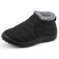 SaneShoppe - Boots Men Snow Outdoor Mens Fur Shoes Men's Winter Boots Hiking Ankle Boots Waterproof Men Shoes Work Shoes Footwear