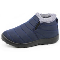 SaneShoppe - Boots Men Snow Outdoor Mens Fur Shoes Men's Winter Boots Hiking Ankle Boots Waterproof Men Shoes Work Shoes Footwear