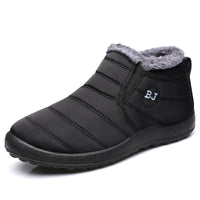 SaneShoppe - Boots Men Snow Outdoor Mens Fur Shoes Men's Winter Boots Hiking Ankle Boots Waterproof Men Shoes Work Shoes Footwear