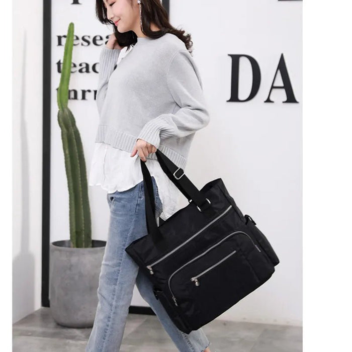 SaneShoppe-High Quality Women's Canvas Shoulder Bag for Girls and Ladies