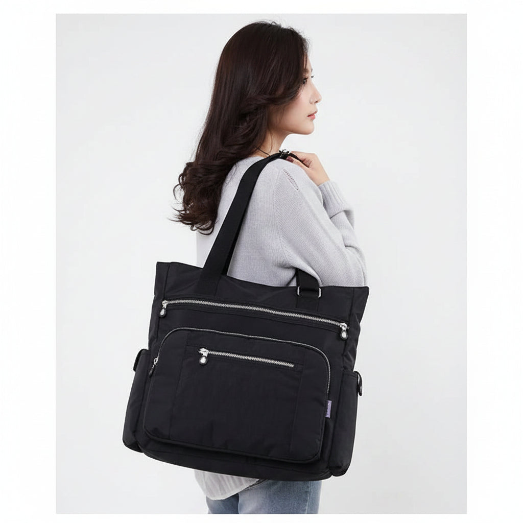 SaneShoppe-High Quality Women's Canvas Shoulder Bag for Girls and Ladies