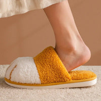 SaneShoppe-Cozy Cat Paw Designer Fur Slippers - Comwarm Winter Plush House Shoes for Bedroom and Indoor