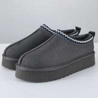 SaneShoppe-Crestar Women's Winter Slippers - Stylish & Cozy Plush Ankle Boots for Indoor & Outdoor