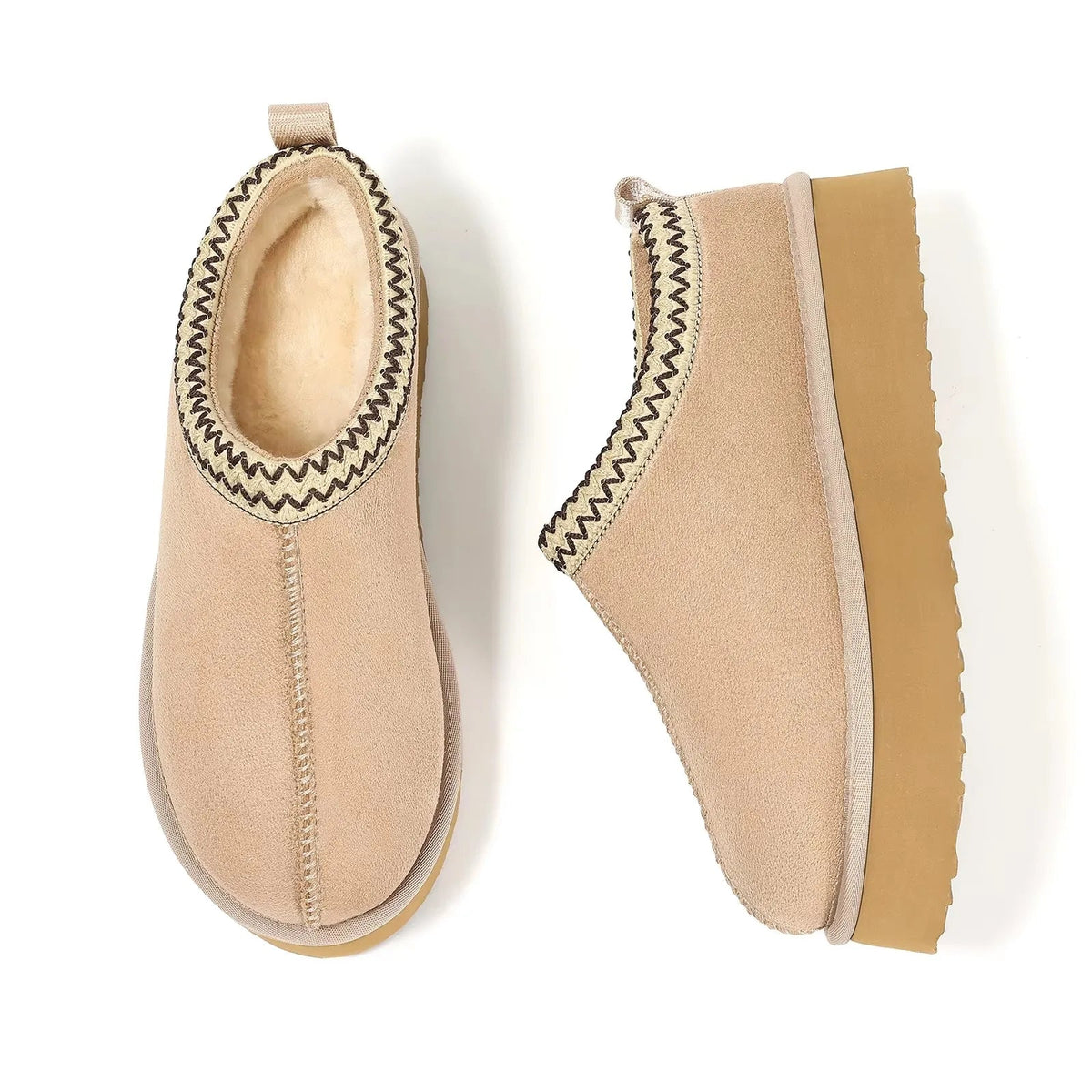 SaneShoppe-Crestar Women's Winter Slippers - Stylish & Cozy Plush Ankle Boots for Indoor & Outdoor