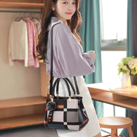 SaneShoppe-Chic Designer Women's Crossbody Shoulder Bag with Tassel Hairball - PU Leather Handbag