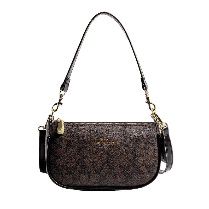 SaneShoppe-Luxury Women's PU Leather Designer Shoulder Bag