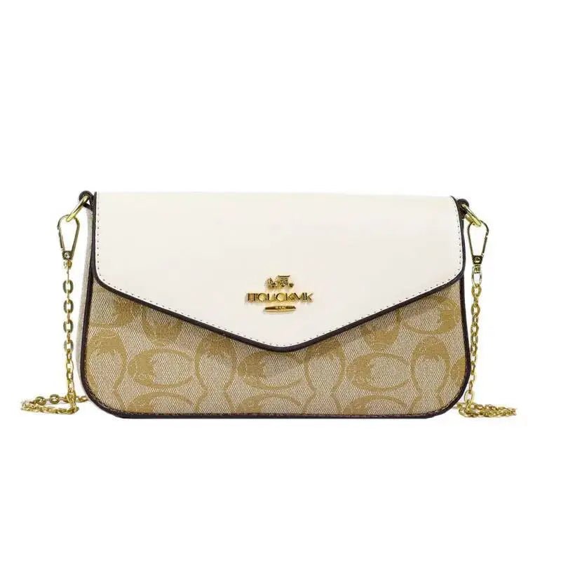 SaneShoppe-Luxury Women's PU Leather Designer Shoulder Bag