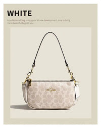 SaneShoppe-Luxury Women's PU Leather Designer Shoulder Bag