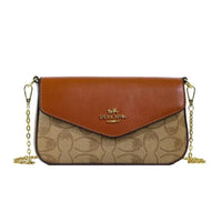 SaneShoppe-Luxury Women's PU Leather Designer Shoulder Bag