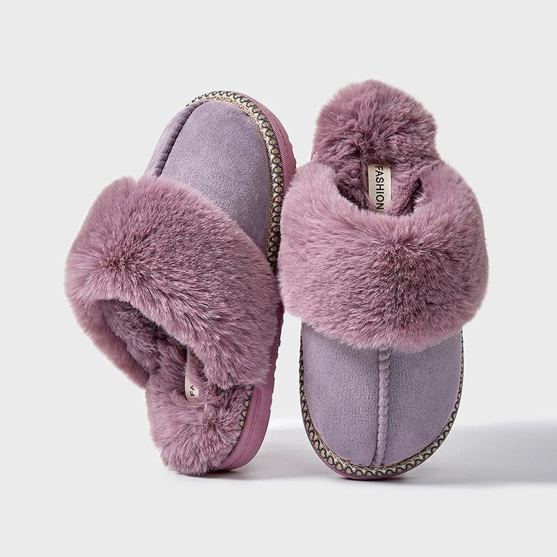 SaneShoppe-Evshine 2024 Women's Fuzzy Warm Slippers - Cozy Winter Fashion House Shoes