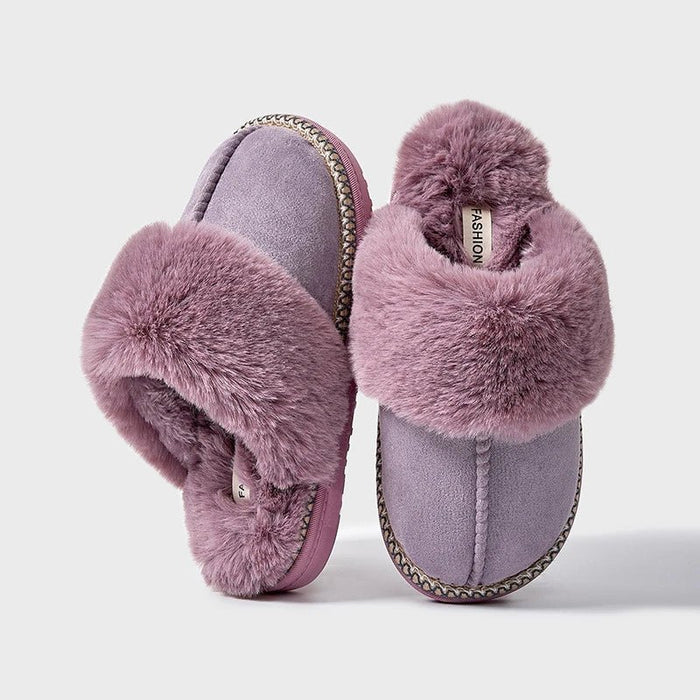 SaneShoppe-Evshine 2024 Women's Fuzzy Warm Slippers - Cozy Winter Fashion House Shoes