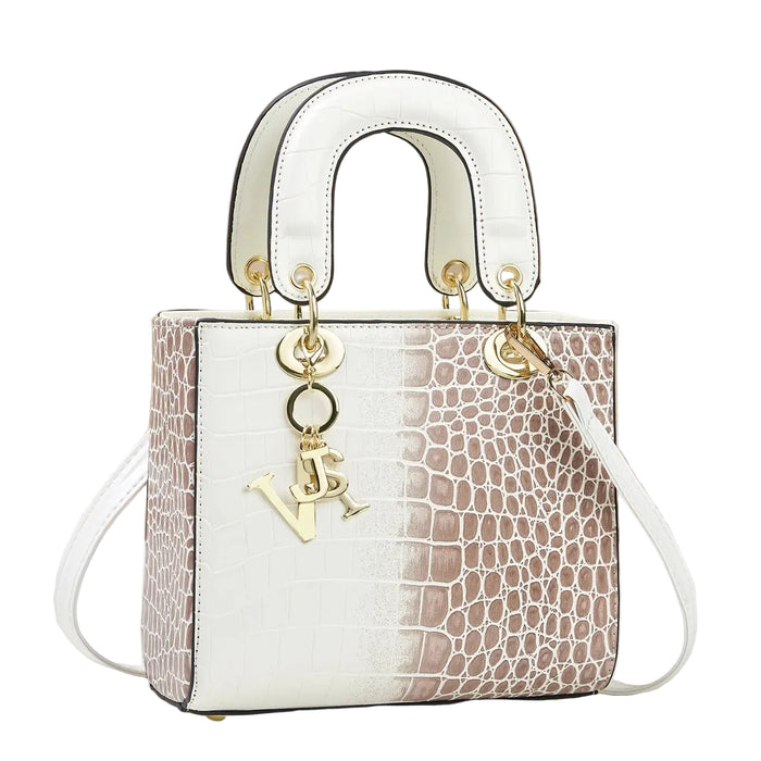 SaneShoppe-Alligator Print Fashion Handbag for Women, Versatile Travel Crossbody Bag