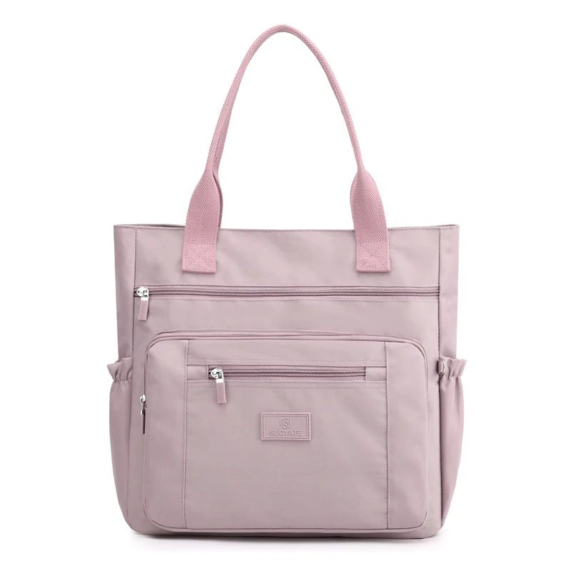 SaneShoppe-Stylish Top-handle Shoulder Bag for Women, High Quality Nylon Tote - Ideal for Travel and Shopping
