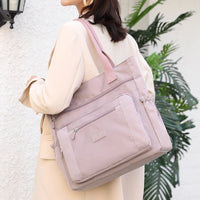 SaneShoppe-Stylish Top-handle Shoulder Bag for Women, High Quality Nylon Tote - Ideal for Travel and Shopping