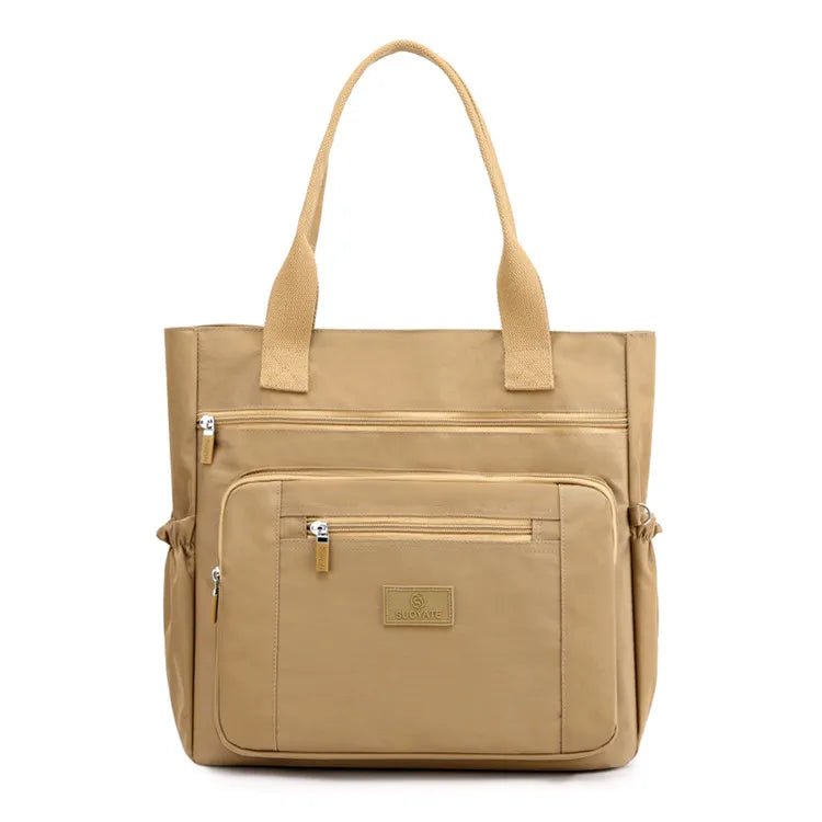 SaneShoppe-Stylish Top-handle Shoulder Bag for Women, High Quality Nylon Tote - Ideal for Travel and Shopping