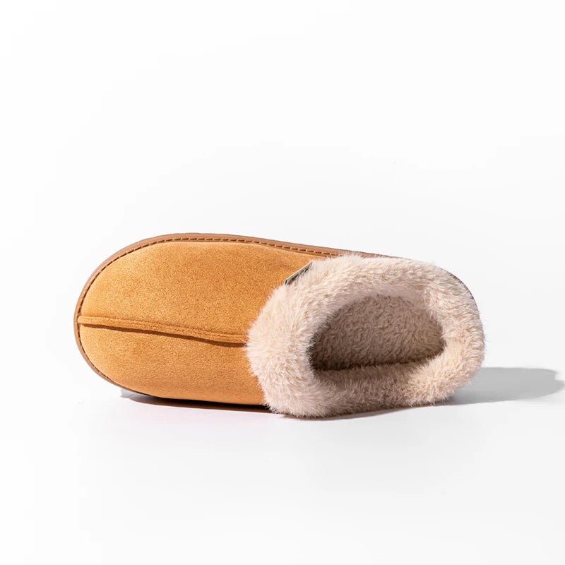 SaneShoppe-Cozy Unisex Fluffy Indoor Slippers for Winter, Anti-Slip and Warm EVA Sole