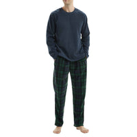 Green Long-Sleeve Fleece Pyjama Sets for Ultimate Comfort and Style