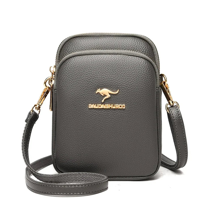 SaneShoppe - High Quality Leather Elegnat Female Shell Bag Purses Handbags Luxury Designer Shoulder Crossbody Messenger Bags Women Wallet Sac