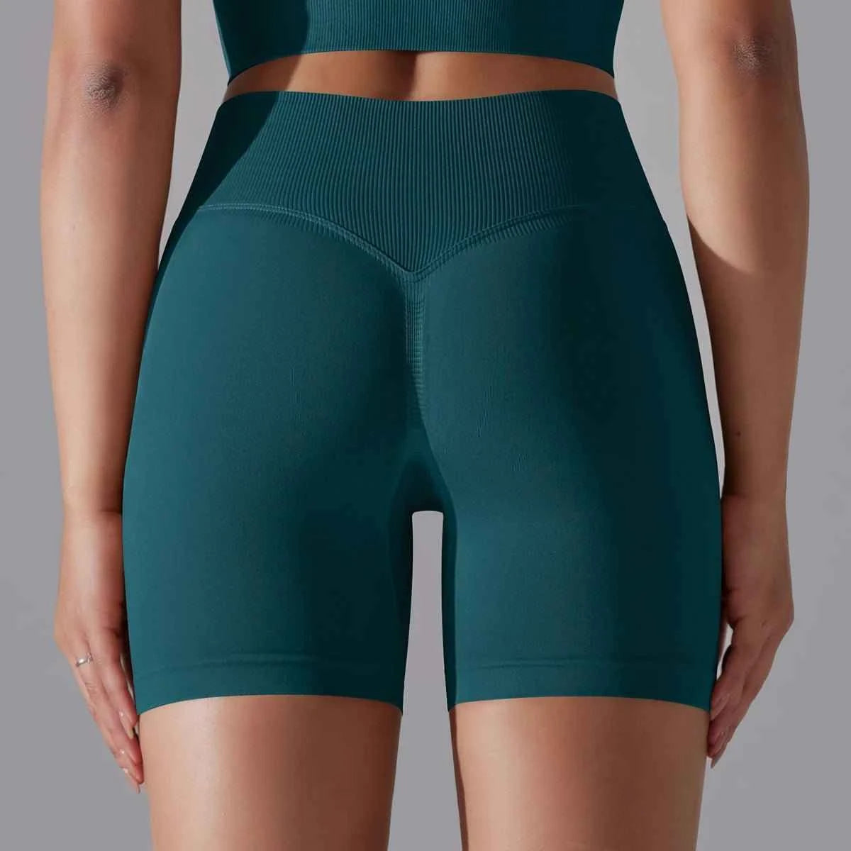 High Waist Yoga Shorts - Lift & Sculpt Fitness Butt - Sportswear for Women