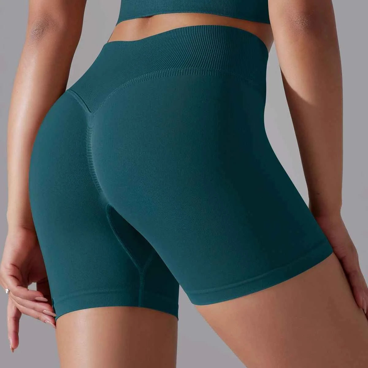 High Waist Yoga Shorts - Lift & Sculpt Fitness Butt - Sportswear for Women